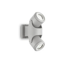 LAMPADA PLAFONIERA XENO PL2 GRIGIO - IDEAL LUX 129518 product photo