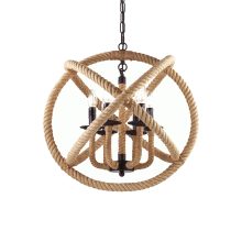 LAMPADA SOSPENSIONE CORDA SP6 - IDEAL LUX 130910 product photo