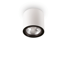 LAMPADA PLAFONIERA MOOD PL1 D15ROUND BIANCO - IDEAL LUX 140872 product photo