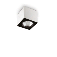 LAMPADA PLAFONIERA MOOD PL1 D09SQUARE BIANCO - IDEAL LUX 140902 product photo