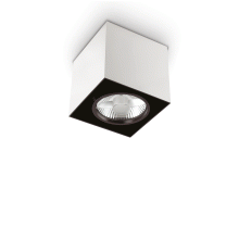 LAMPADA PLAFONIERA MOOD PL1 D15SQUARE BIANCO - IDEAL LUX 140933 product photo