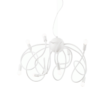 LAMPADA SOSPENSIONE MULTI FLEX SP8 BIANCO - IDEAL LUX 141893 product photo