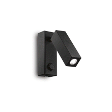 LAMPADA APPLIQUE PAGEAPSQUARE NERO - IDEAL LUX 142241 product photo