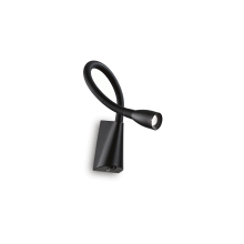 LAMPADA APPLIQUE GOOSEAP NERO - IDEAL LUX 142692 product photo