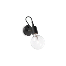 LAMPADA APPLIQUE EDISON AP1 NERO - IDEAL LUX 148908 product photo