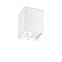 LAMPADA PLAFONIERA OAK PL1 SQUARE BIANCO - IDEAL LUX 150468 product photo