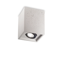 LAMPADA PLAFONIERA OAK PL1 SQUARECEMENTO - IDEAL LUX 150475 product photo