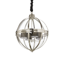 LAMPADA SOSPENSIONE WORLD SP4 CROMO - IDEAL LUX 156347 product photo