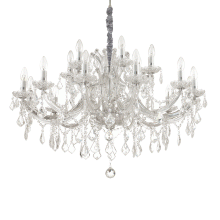 LAMPADA SOSPENSIONE NAPOLEON SP1 8 CROMO - IDEAL LUX 167268 product photo