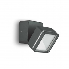 LAMPADA DA PARETE OMEGASQUARE AP1 ANTRACITE4000K - IDEAL LUX 172514 product photo
