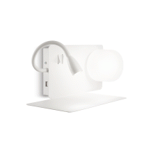 LAMPADA APPLIQUE BOOK - 1AP BIANCO - IDEAL LUX 174792 product photo