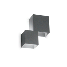 LAMPADA APPLIQUE RUBIK AP2 ANTRACITE4000K - IDEAL LUX 187341 product photo