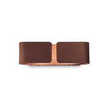 LAMPADA APPLIQUE CLIP AP2 SMALL CORTEN - IDEAL LUX 187365 product photo