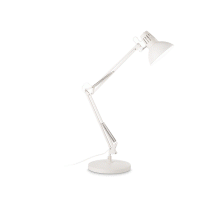 LAMPADA TAVOLO WALLY TL1 TOTAL BIANCO ITE - IDEAL LUX 193991 product photo