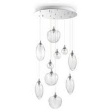 LAMPADARIO SOSPENSIONE BACO SP1 0 CROMO - IDEAL LUX 199795 product photo