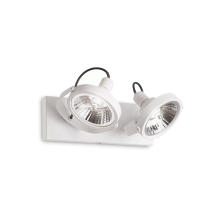 LAMPADA PLAFONIERA GLIM PL2 BIANCO - IDEAL LUX 200200 product photo