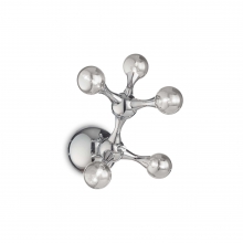 LAMPADA DA PARETE APPLIQUE NODI CROMO AP5 - IDEAL LUX 200477 product photo