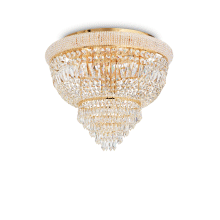 LAMPADA PLAFONIERA DUBAI PL6 OTTONE - IDEAL LUX 201016 product photo