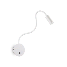 LAMPADA APPLIQUE FOCUS - 2AP BIANCO - IDEAL LUX 203171 product photo