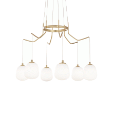 LAMPADA SOSPENSIONE KAROUSEL SP6 - IDEAL LUX 206387 product photo