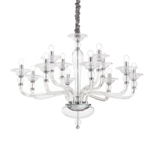 LAMPADA SOSPENSIONE DANIELI SP1 2 TRASPARENTE - IDEAL LUX 213484 product photo