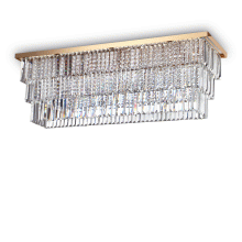 LAMPADA PLAFONIERA MARTINEZ PL8 ORO - IDEAL LUX 213569 product photo