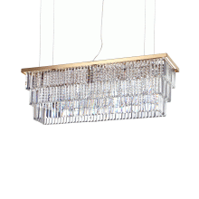 LAMPADA SOSPENSIONE MARTINEZ SP8 ORO - IDEAL LUX 213583 product photo