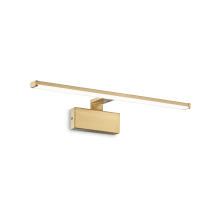LAMPADA APPLIQUE ALMA AP1 2WOTTONESATINATO - IDEAL LUX 224954 product photo