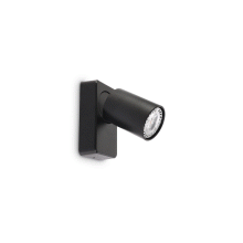 LAMPADA APPLIQUE RUDY AP1 NERO - IDEAL LUX 229010 product photo