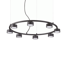 LAMPADA SOSPENSIONE MINORROUND SP8 - IDEAL LUX 235547 product photo