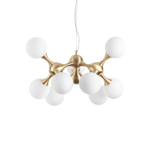 LAMPADA SOSPENSIONE NODISP9OTTONESATINATO - IDEAL LUX 241036 product photo