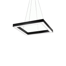 LAMPADA SOSPENSIONE ORACLED50SQUARE NERO - IDEAL LUX 245676 product photo