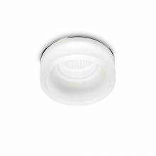 PLAFONIERA LEDDASOFFITTOSKAFROSTED1X10W1050LM3000K BIANCO - IDEAL LUX 255286 product photo