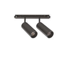 LAMPADA EGOTRACK DOUBLE 24W3000KON - OFF NERO - IDEAL LUX 257662 product photo