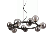 LAMPADA SOSPENSIONE PERLAGE SP1 1 NERO - IDEAL LUX 271392 product photo