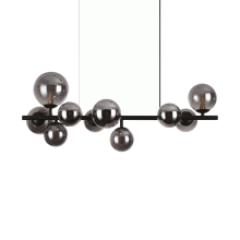 LAMPADA SOSPENSIONE PERLAGE SP1 0 NERO - IDEAL LUX 271408 product photo