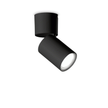 LAMPADA PLAFONIERA TOBY PL1 NERO - IDEAL LUX 271545 product photo
