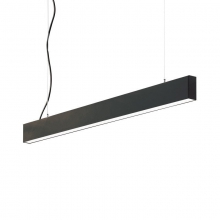 LAMPADA A SOSPENSIONE STEELSPWIDE3000K NERO - IDEAL LUX 276687 product photo