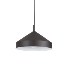 LAMPADA SOSPENSIONE YURTA SP1 D30 NERO - IDEAL LUX 285139 product photo
