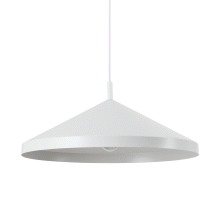 LAMPADA SOSPENSIONE YURTA SP1 D50 BIANCO - IDEAL LUX 285160 product photo