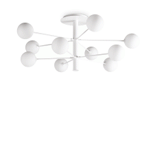 LAMPADA PLAFONIERA COSMOPOLITAN PL1 0 BIANCO - IDEAL LUX 285245 product photo
