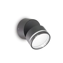 LAMPADA APPLIQUE OMEGAAPROUNDANTRACITE3000K - IDEAL LUX 285450 product photo
