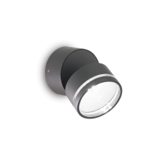 LAMPADA APPLIQUE OMEGAAPROUNDANTRACITE4000K - IDEAL LUX 285467 product photo