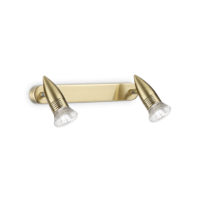 LAMPADA APPLIQUE ALFA AP2 OTTONESATINATO - IDEAL LUX 287829 product photo