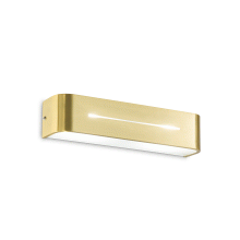 LAMPADA APPLIQUE POSTA AP3 OTTONESPAZZOLATO - IDEAL LUX 288611 product photo