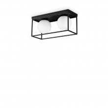 LAMPADA DASOFFITTOLINGOTTO PL2 NERO - IDEAL LUX 304137 product photo