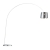 LAMPADA DA TERRA DORSALE PT1 CROMO - IDEAL LUX 005126 product photo Photo 01 2XS