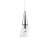LAMPADA SOSPENSIONE CONO SP1 CROMO - IDEAL LUX 017440 product photo Photo 01 2XS