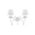 LAMPADA DA PARETE APPLIQUE BLANCHE AP2 BIANCO - IDEAL LUX 035598 product photo Photo 01 2XS