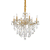 LAMPADA SOSPENSIONE FLORIAN SP6 ORO - IDEAL LUX 035635 product photo Photo 01 2XS